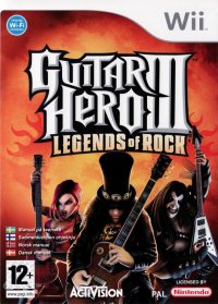 Guitar Hero III Legends of Rock Wii US box art